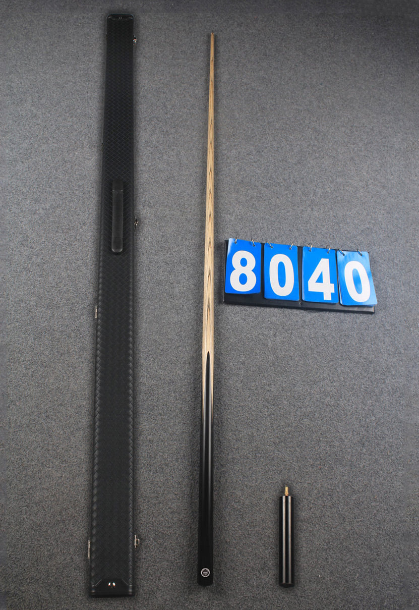 ★★★  1 piece ash english pool cue # 8040 WOODS CUES