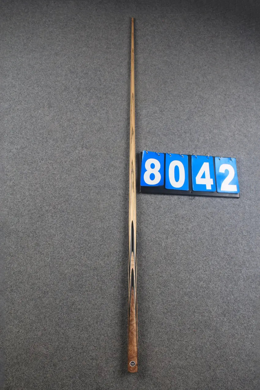 ★★★  1 piece ash english pool cue # 8042 WOODS CUES