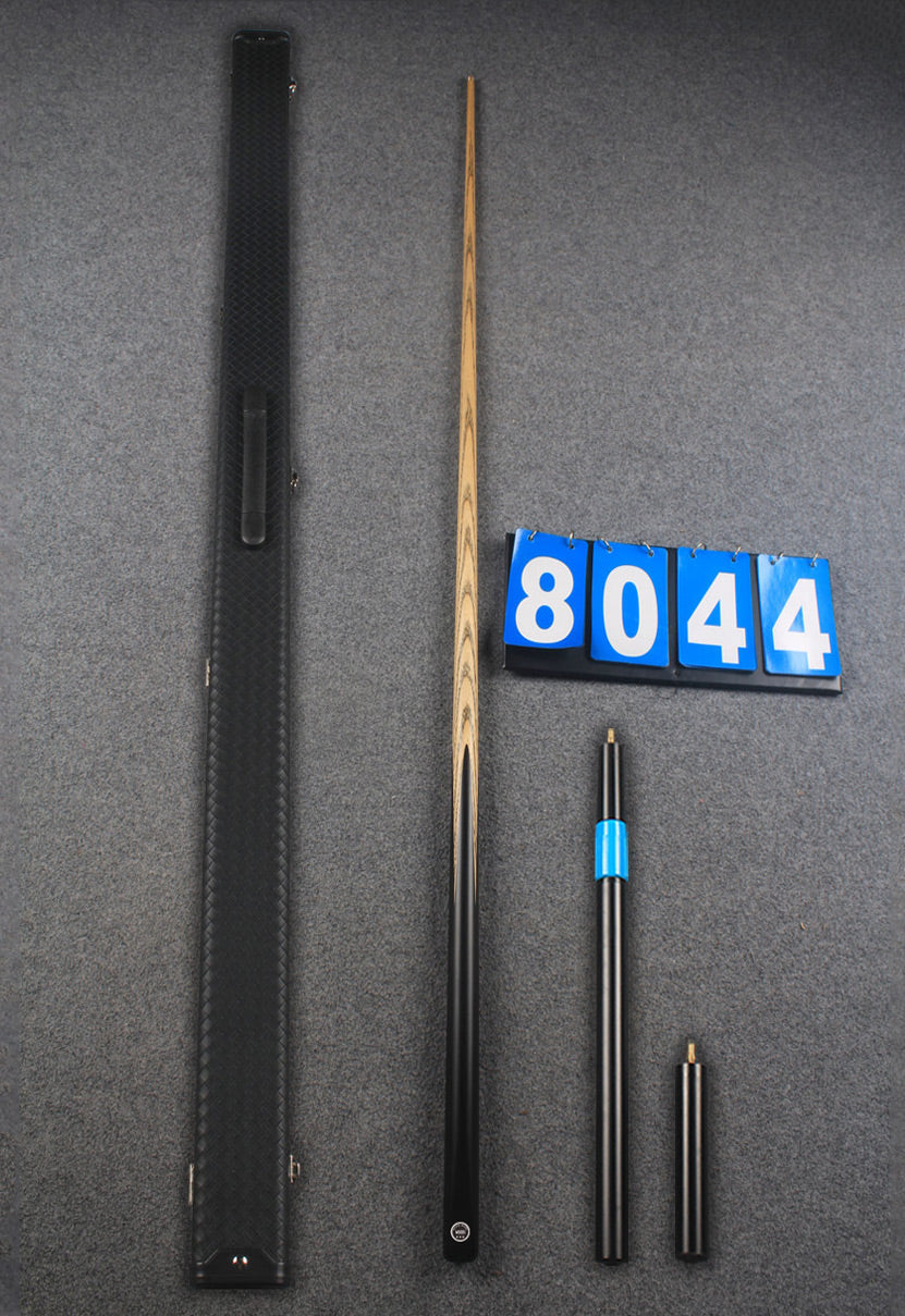 ★★★  1 piece ash snooker cue # 8044 WOODS CUES