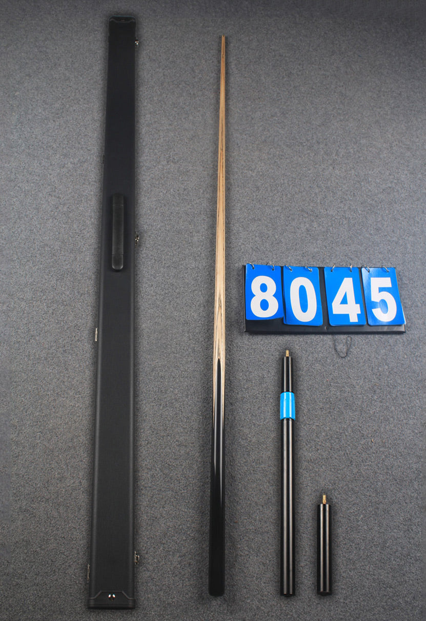 ★★★  1 piece ash snooker cue # 8045 WOODS CUES