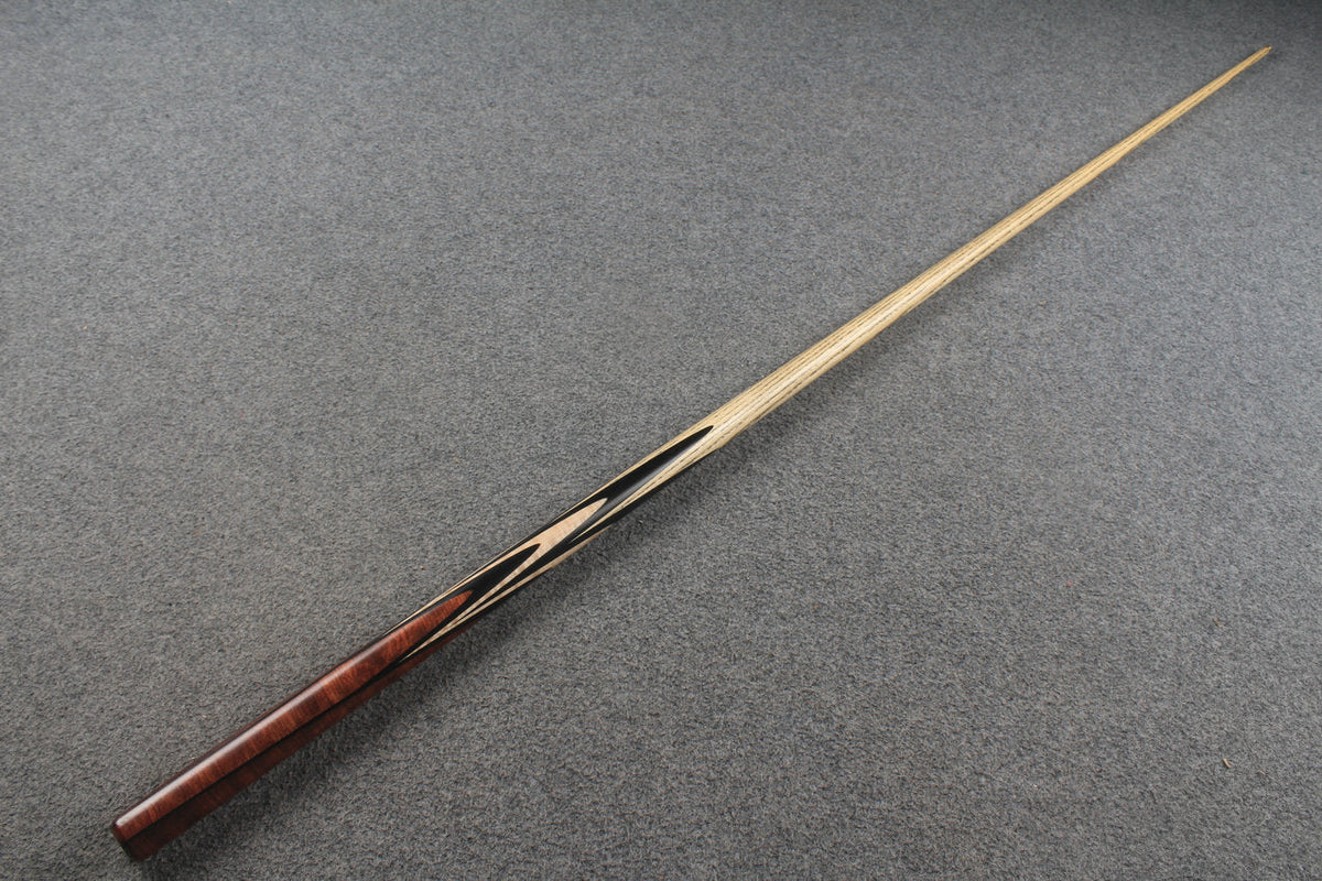 ★★★  1 piece ash snooker cue # 8047 WOODS CUES