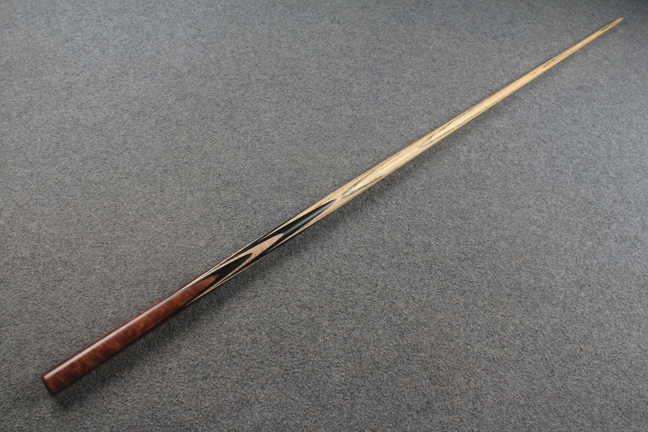 ★★★  1 piece ash snooker cue # 8047 WOODS CUES