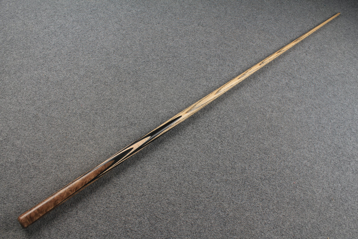 ★★★  1 piece ash snooker cue # 8049 WOODS CUES