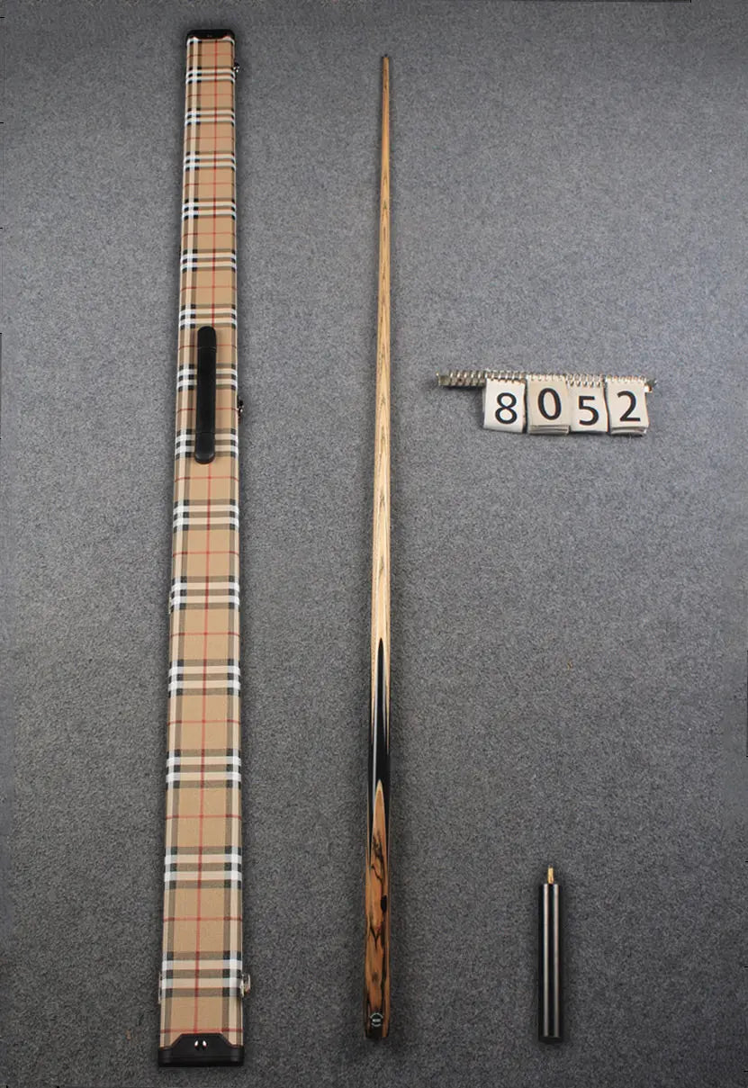 1 piece ash english pool cue # 8052 WOODS CUES