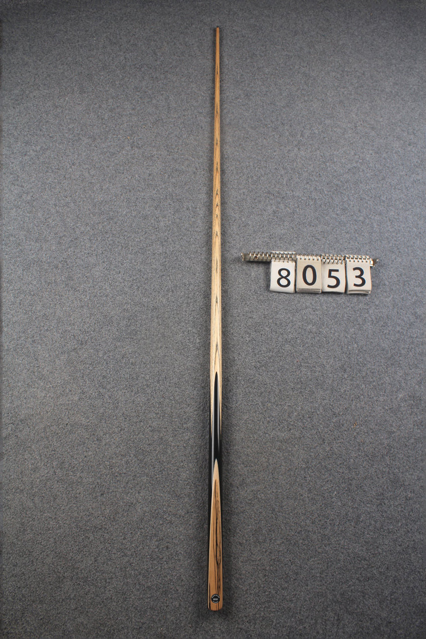 1 piece ash english pool cue # 8053 WOODS CUES
