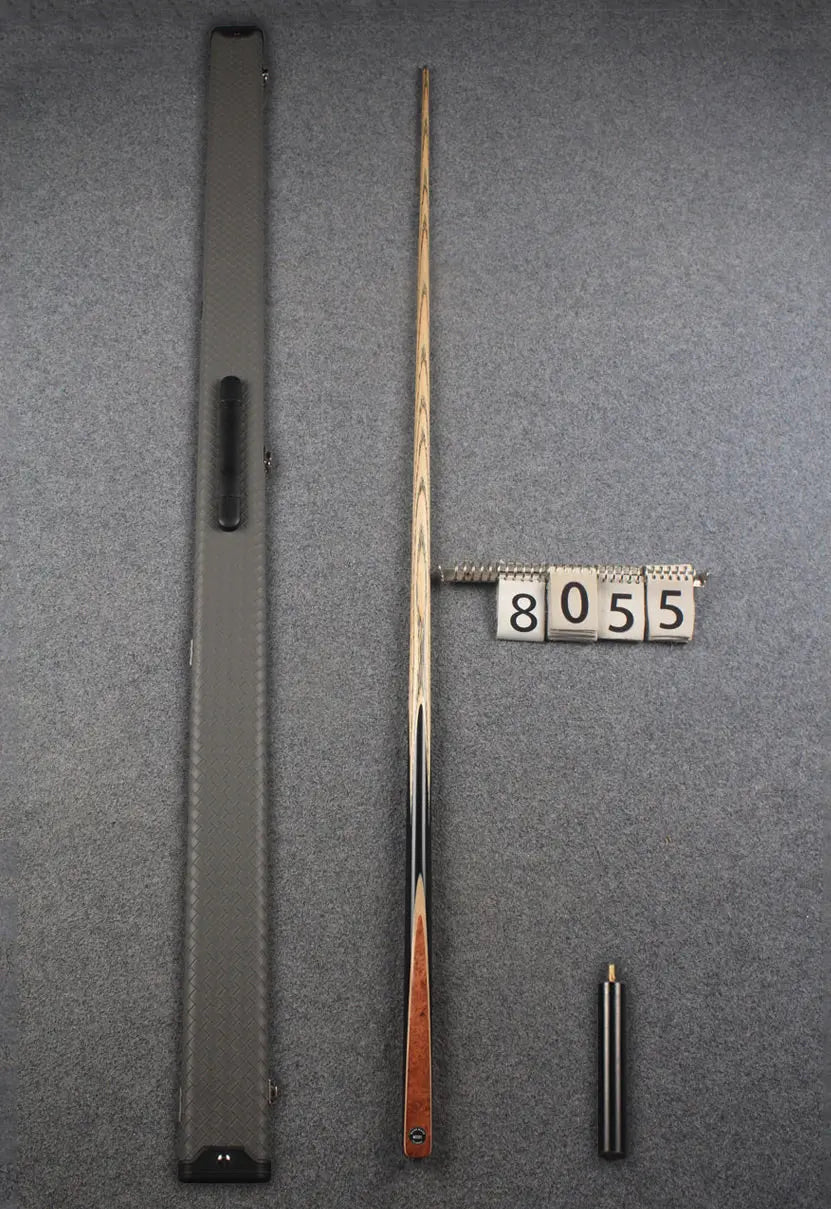 1 piece ash english pool cue # 8055