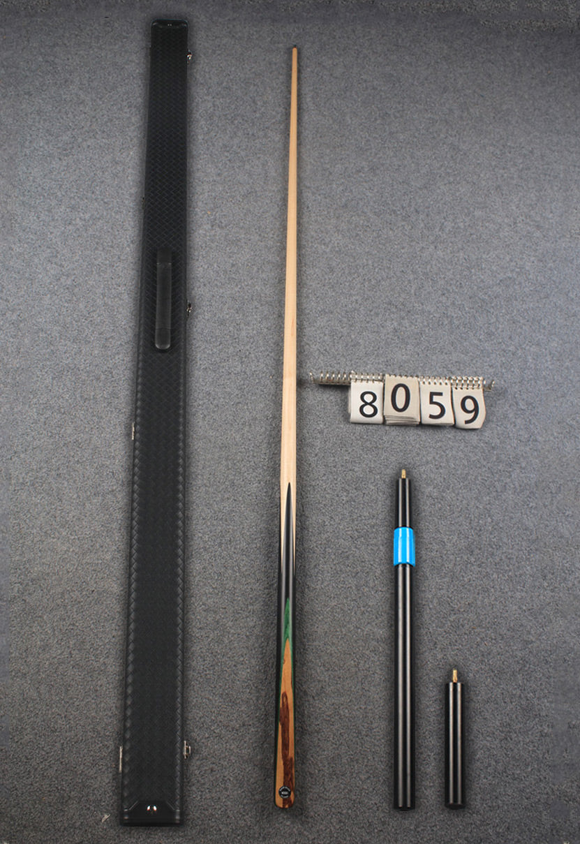 1 piece maple snooker cue # 8059 WOODS CUES