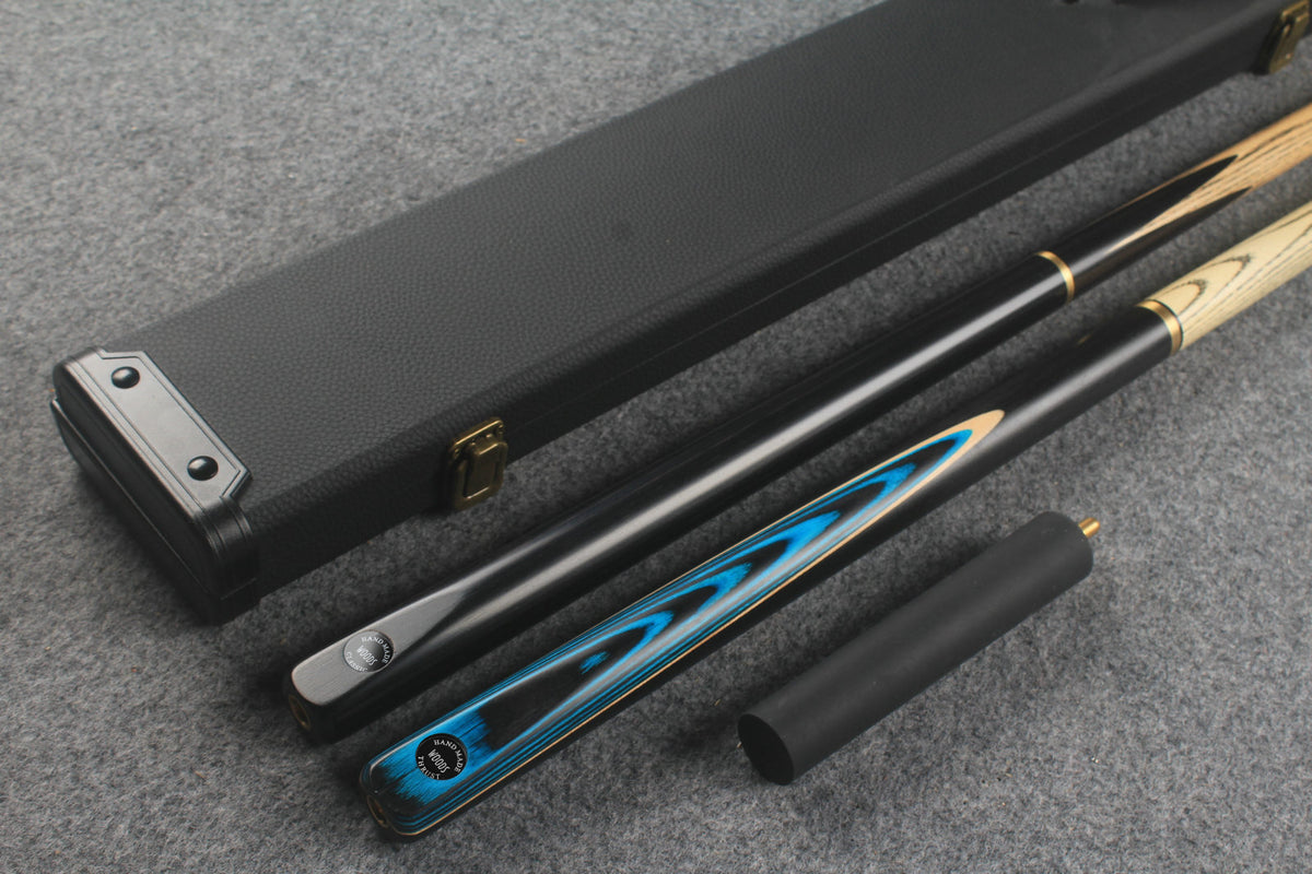 3/4 ASH english pool cue + break cue + case # 806