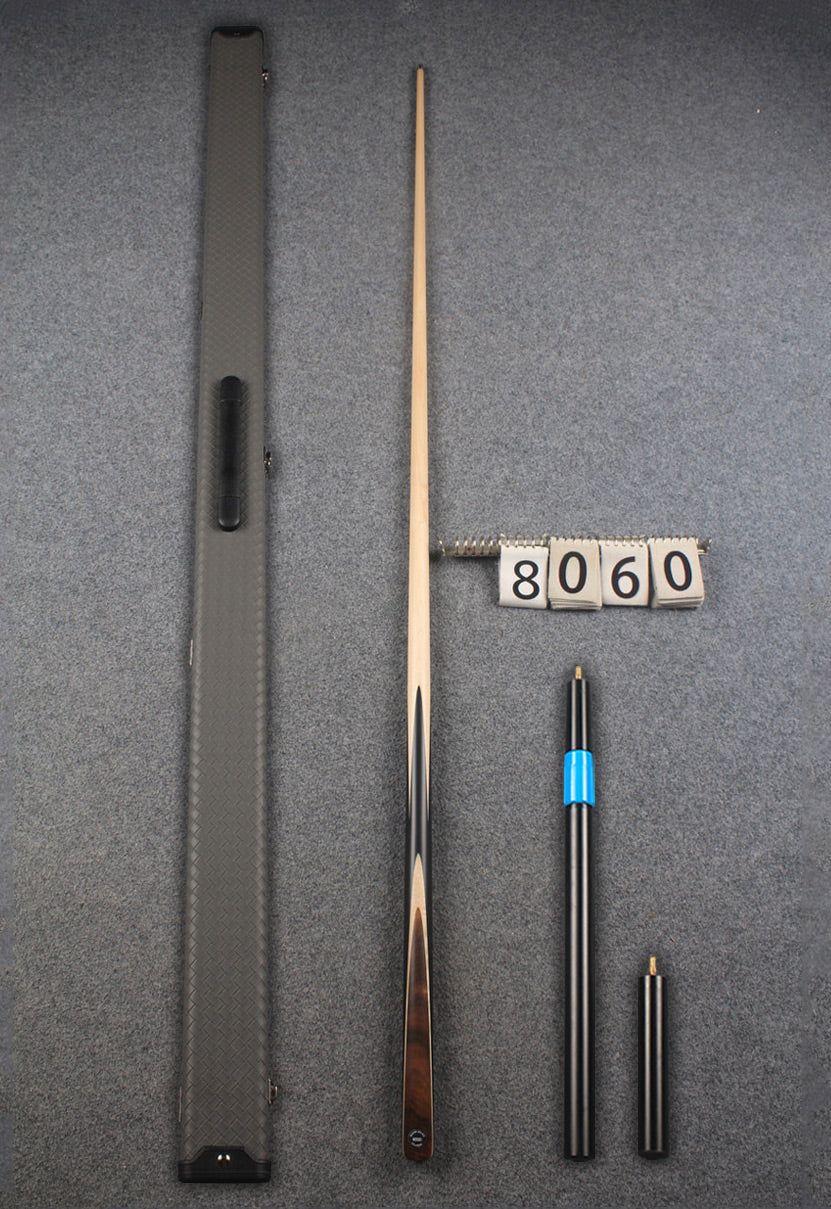 1 piece maple snooker cue # 8060 WOODS CUES