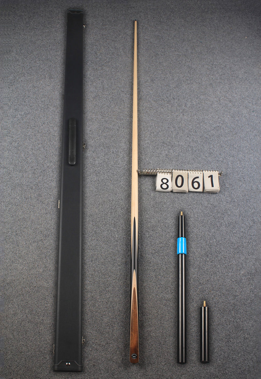 1 piece maple snooker cue # 8061 WOODS CUES