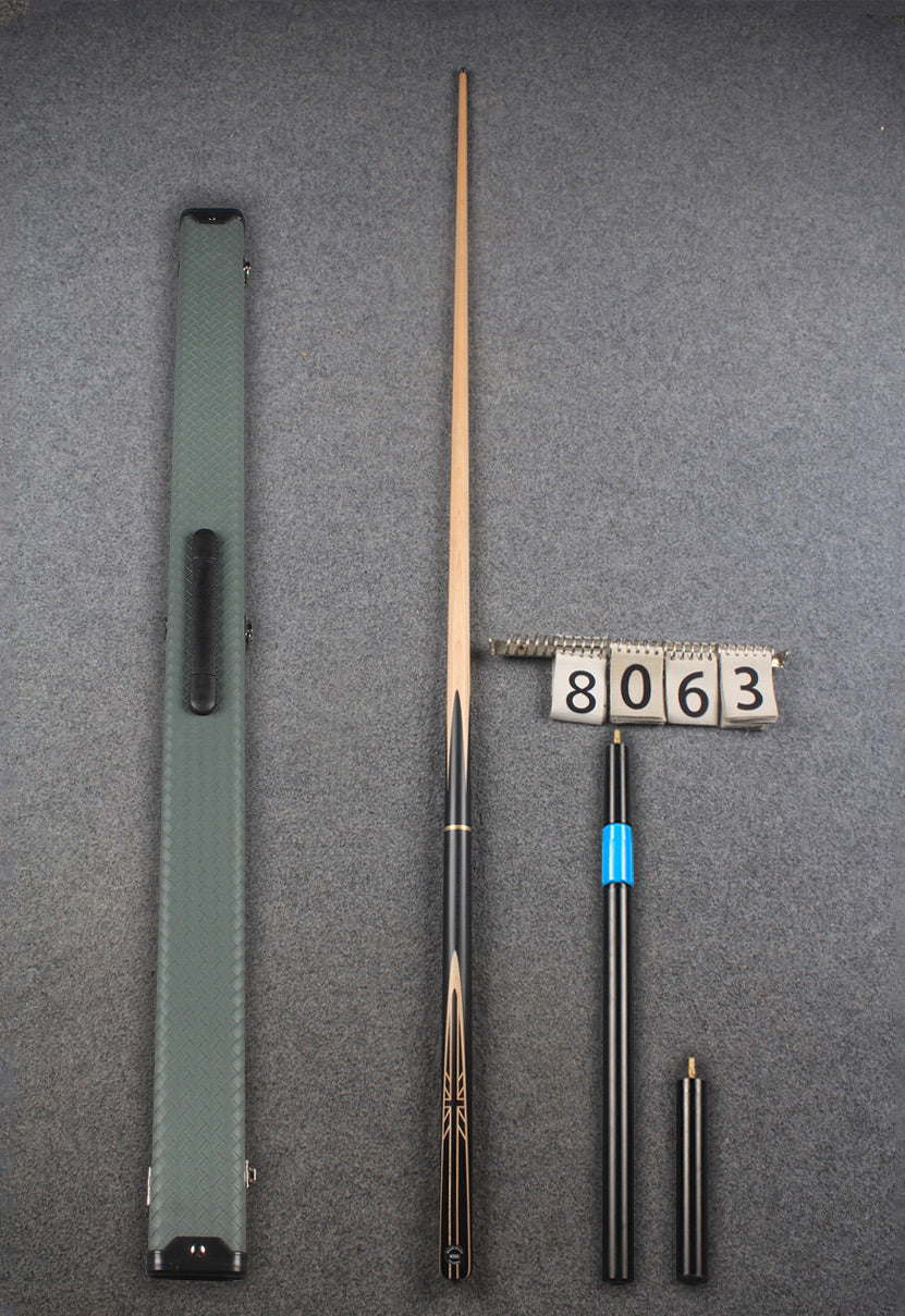 3/4 maple snooker cue #8063