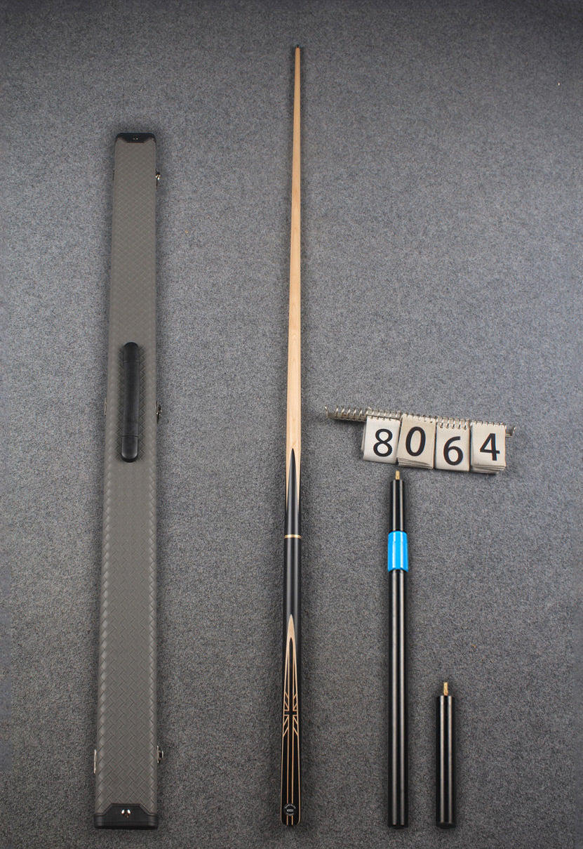 3/4 maple snooker cue #8064