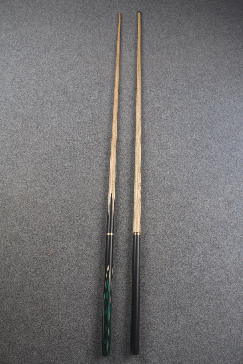 3/4 ASH english pool cue + break cue + case # 8066
