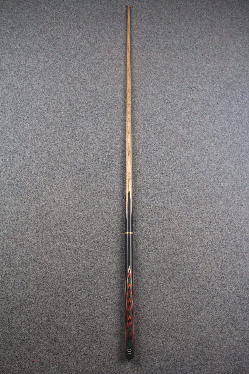 3/4 ASH english pool cue + break cue + case # 8067 WOODS CUES