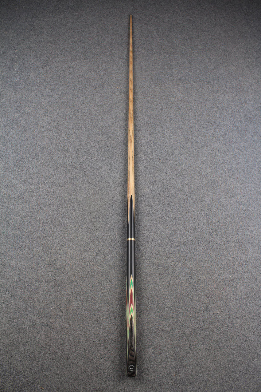 3/4 ASH english pool cue + break cue + case # 8068 WOODS CUES