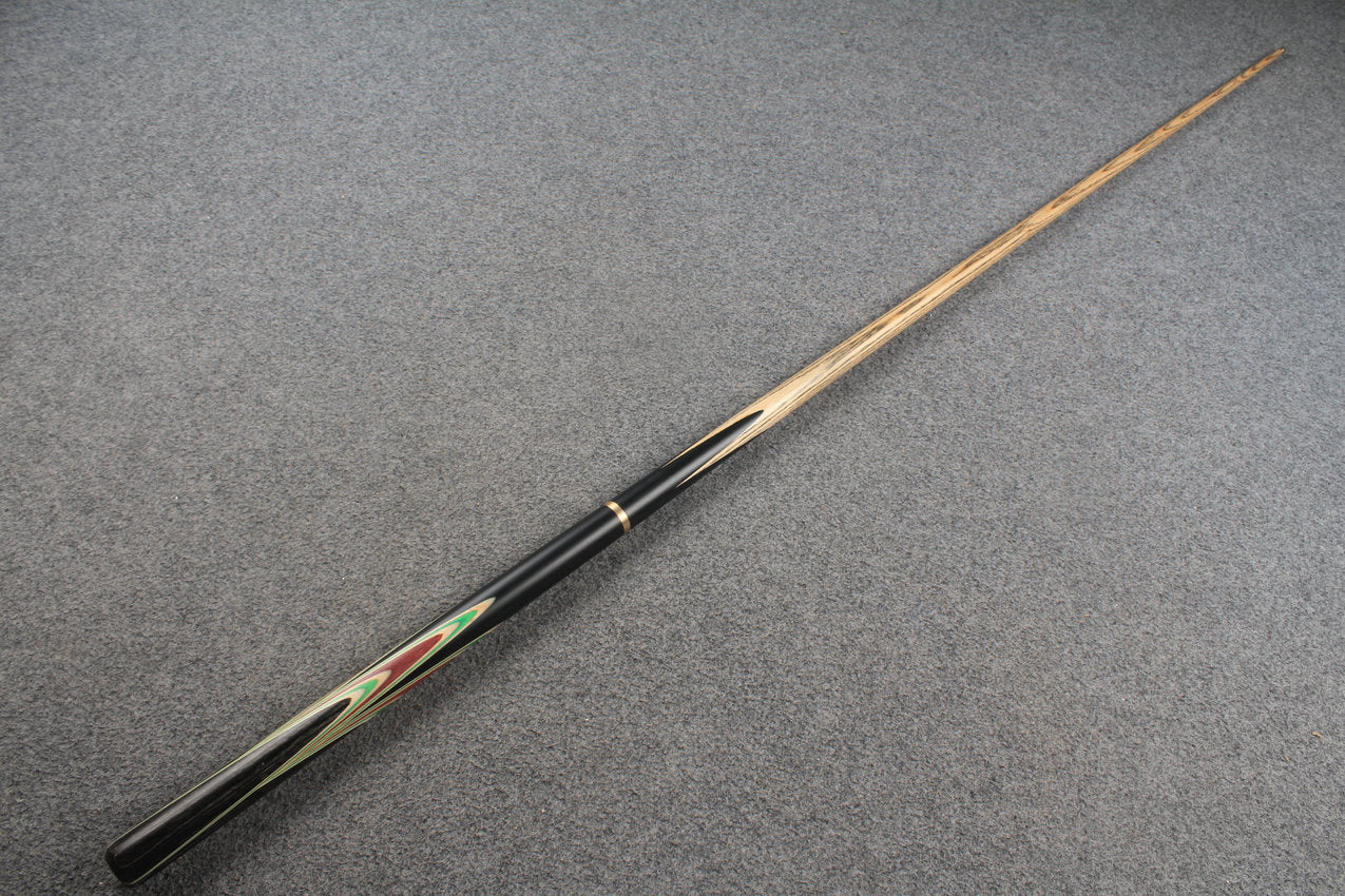 3/4 ASH english pool cue + break cue + case # 8068 WOODS CUES