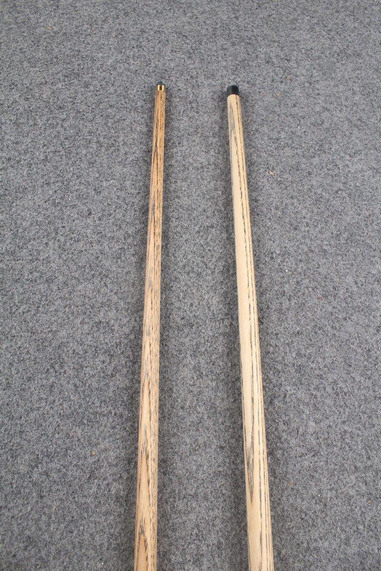 3/4 ASH english pool cue + break cue + case # 8069
