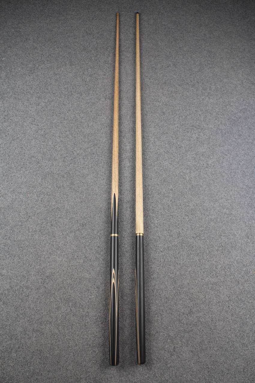 3/4 ASH english pool cue + break cue + case # 8069