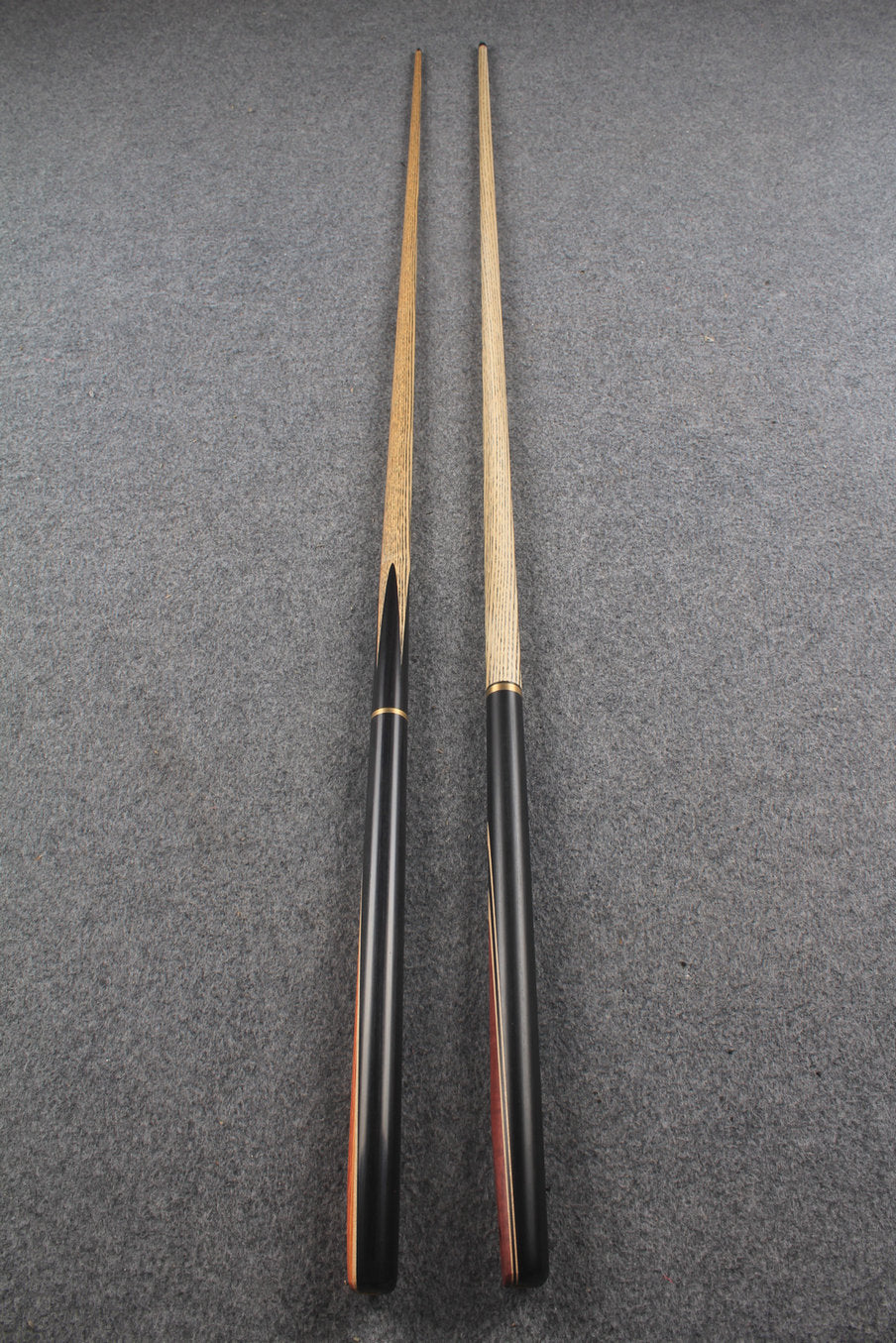 3/4 ASH english pool cue + break cue + case # 807