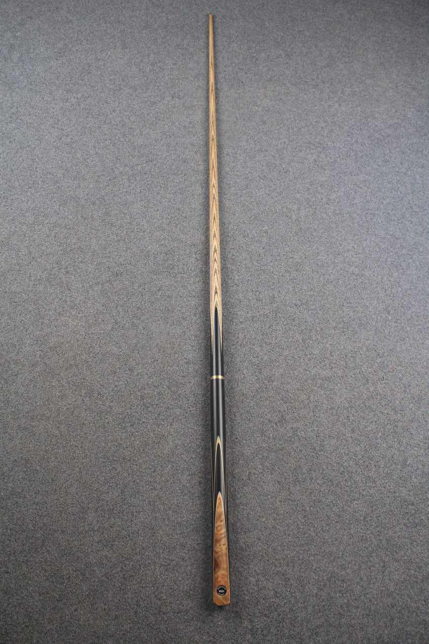 3/4 ASH english pool cue + break cue + case # 8071 WOODS CUES
