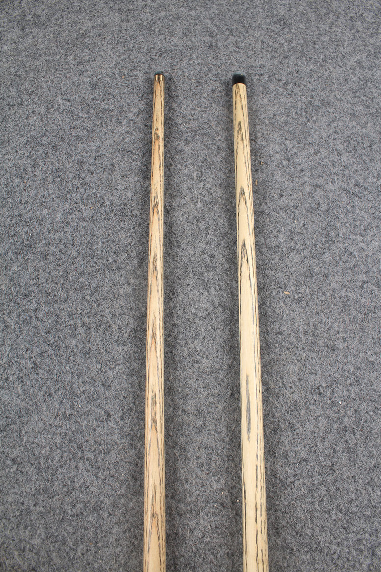 3/4 ASH english pool cue + break cue + case # 8072