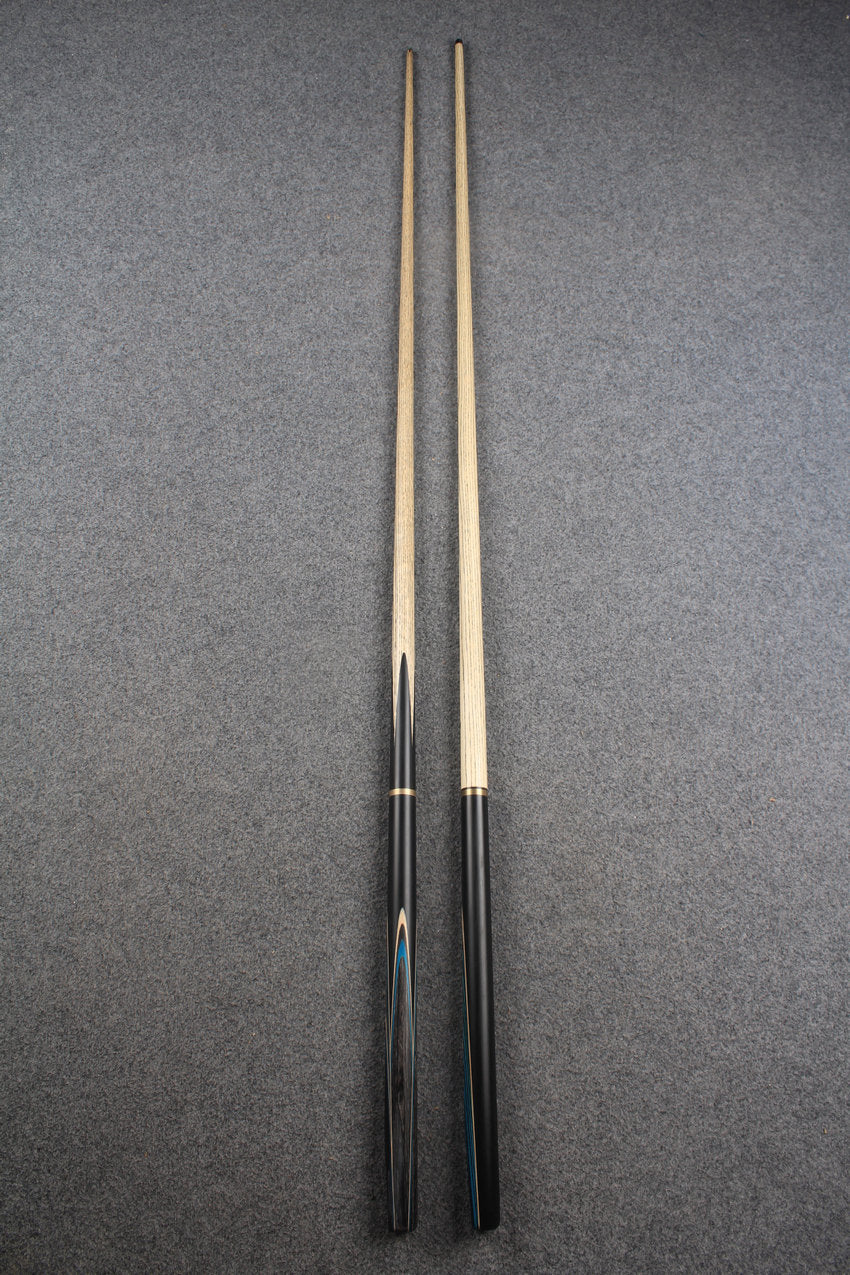 3/4 ASH english pool cue + break cue + case # 8072
