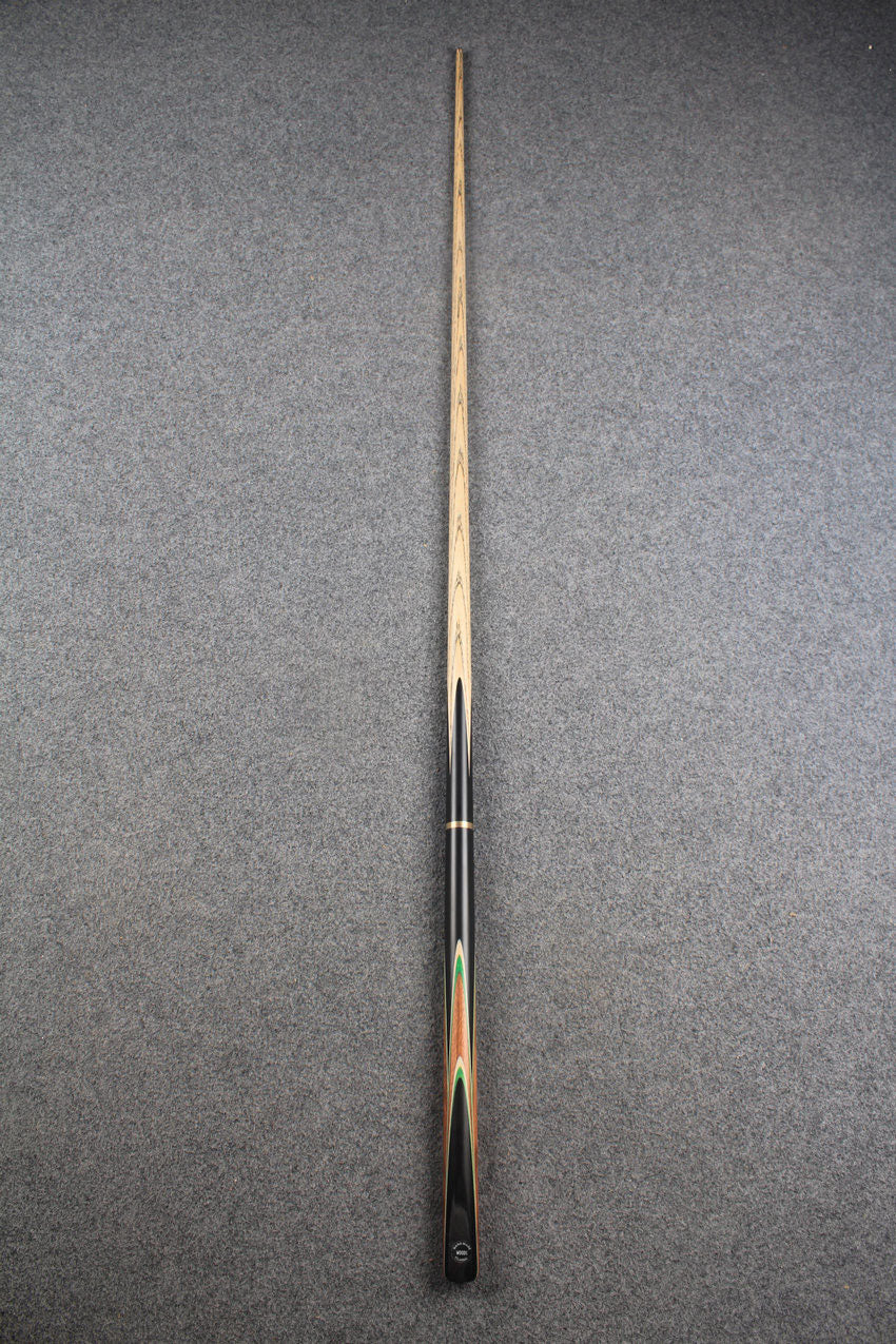 3/4 ASH english pool cue + break cue + case # 8073 WOODS CUES