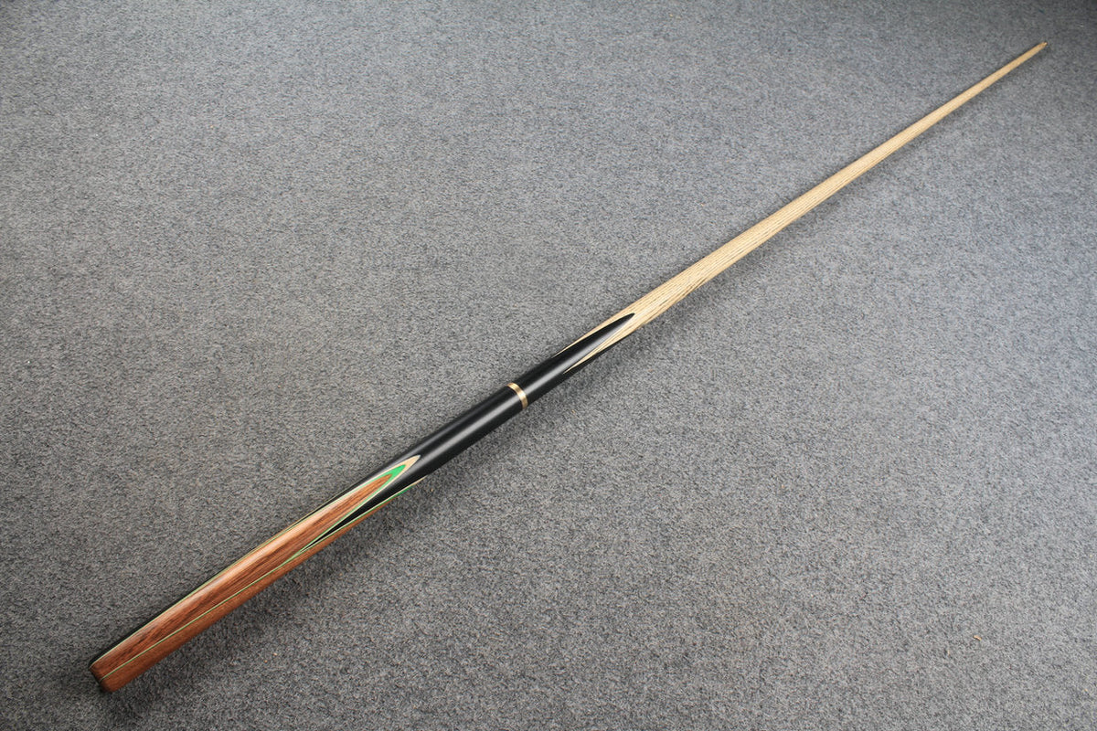 3/4 ASH english pool cue + break cue + case # 8073 WOODS CUES
