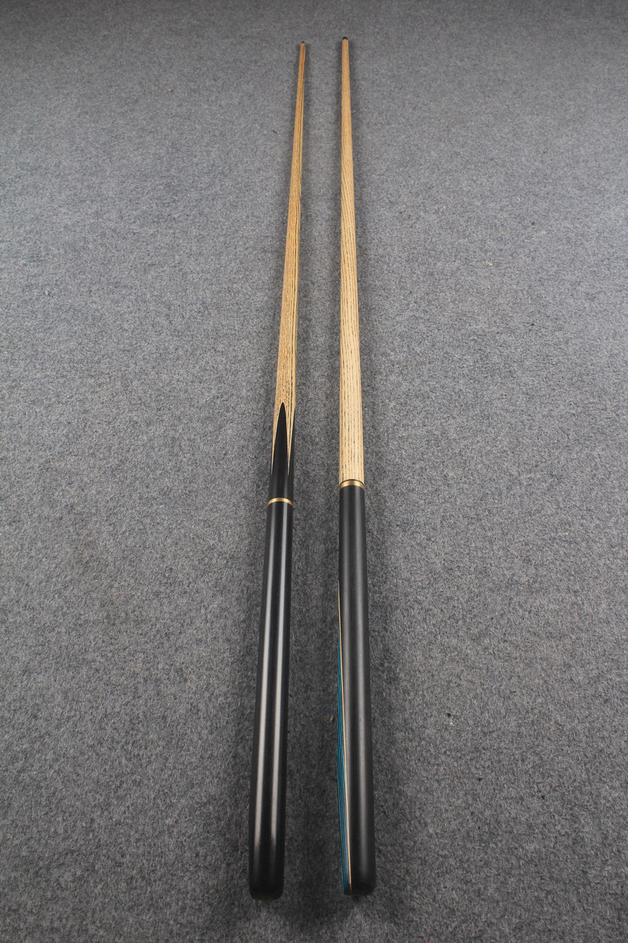 3/4 ASH english pool cue + break cue + case # 808
