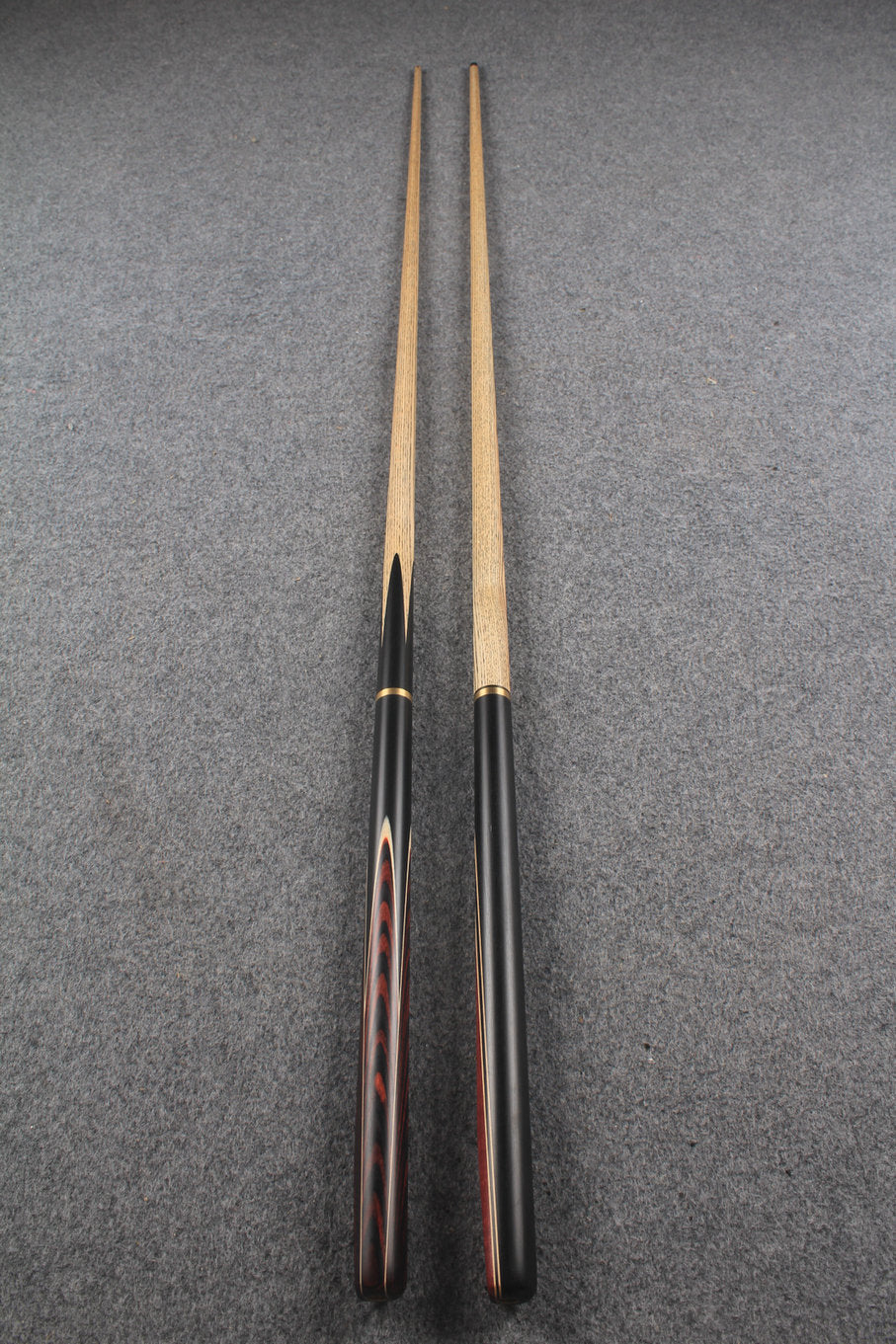 3/4 ASH english pool cue + break cue + case # 809
