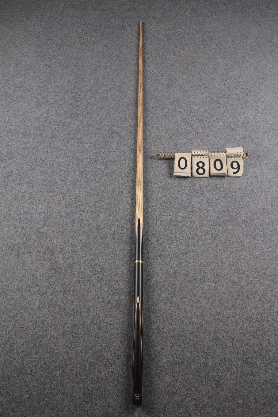 3/4 ASH english pool cue + break cue + case # 809