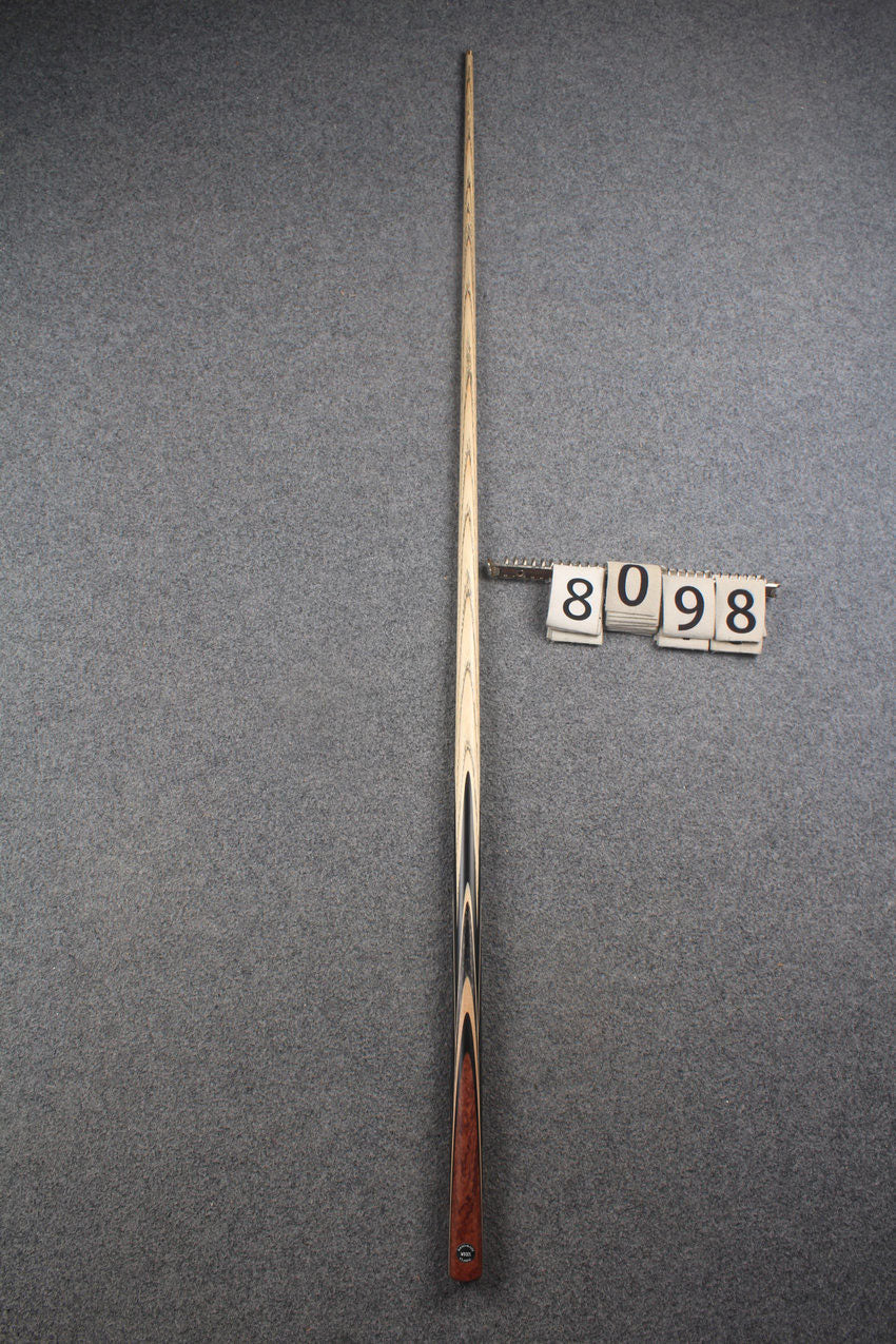 1 piece ash snooker cue # 8098 WOODS CUES