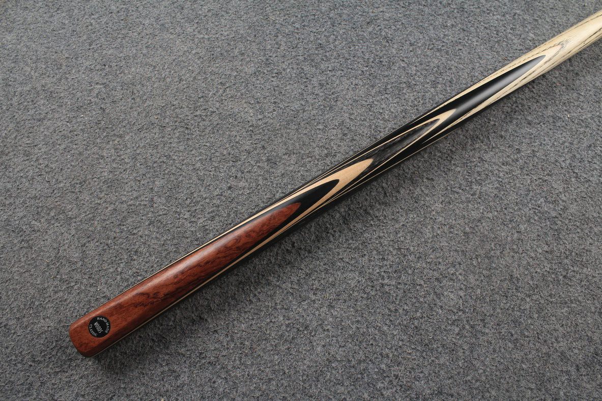 1 piece ash snooker cue # 8098 WOODS CUES