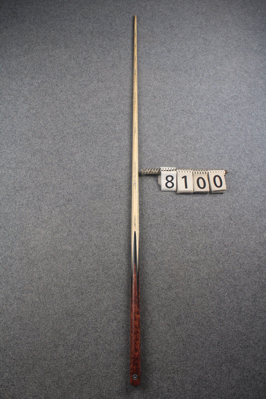 1 piece ash snooker cue # 8100 WOODS CUES