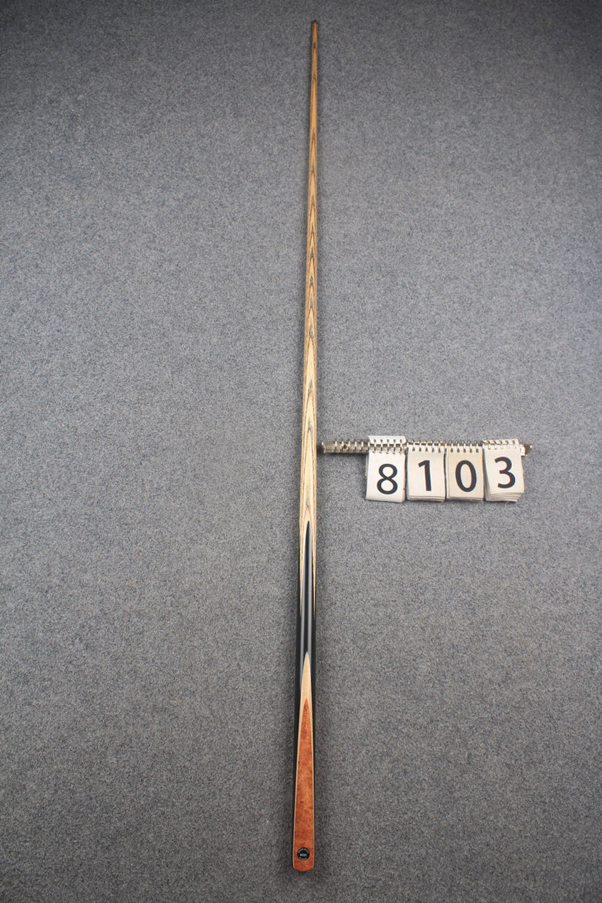 1 piece ash english pool cue # 8103