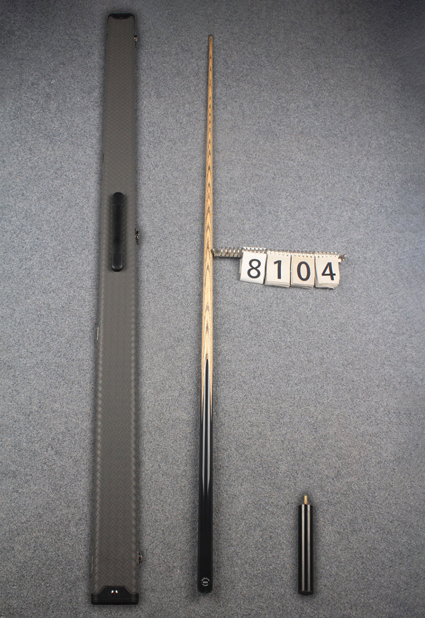1 piece ash english pool cue # 8104