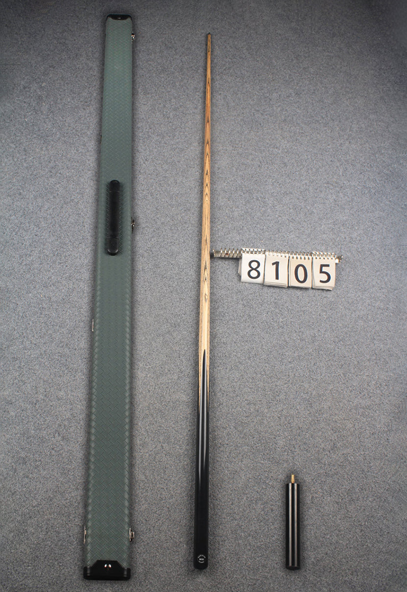 1 piece ash english pool cue # 8105
