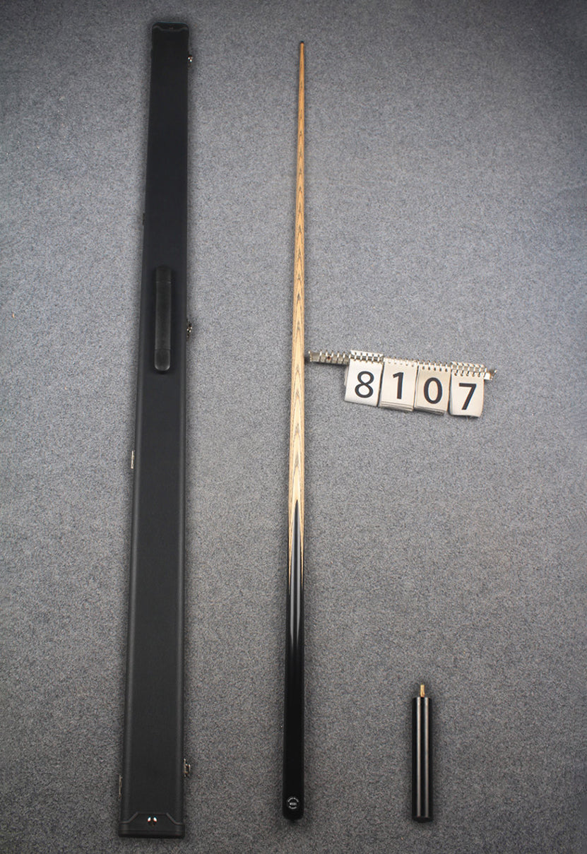 1 piece ash english pool cue # 8107