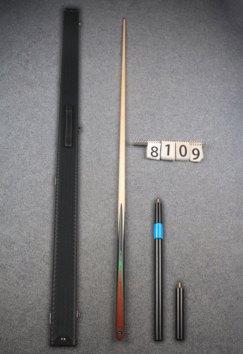 1 piece maple snooker cue # 8109