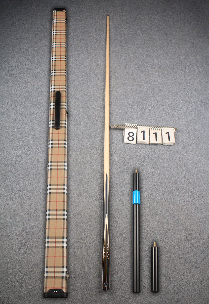 1 piece maple snooker cue # 8111