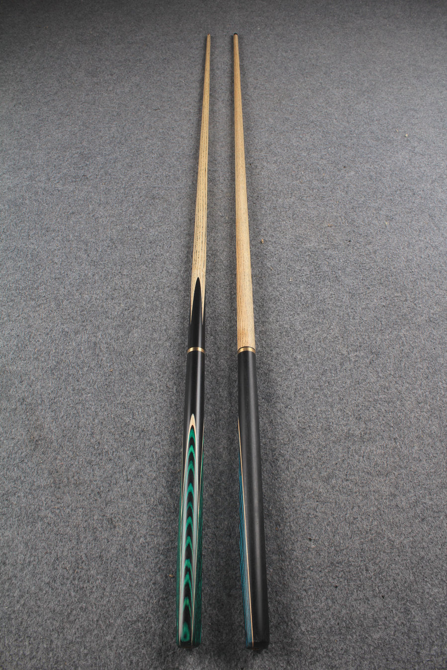 3/4 ASH english pool cue + break cue + case # 812