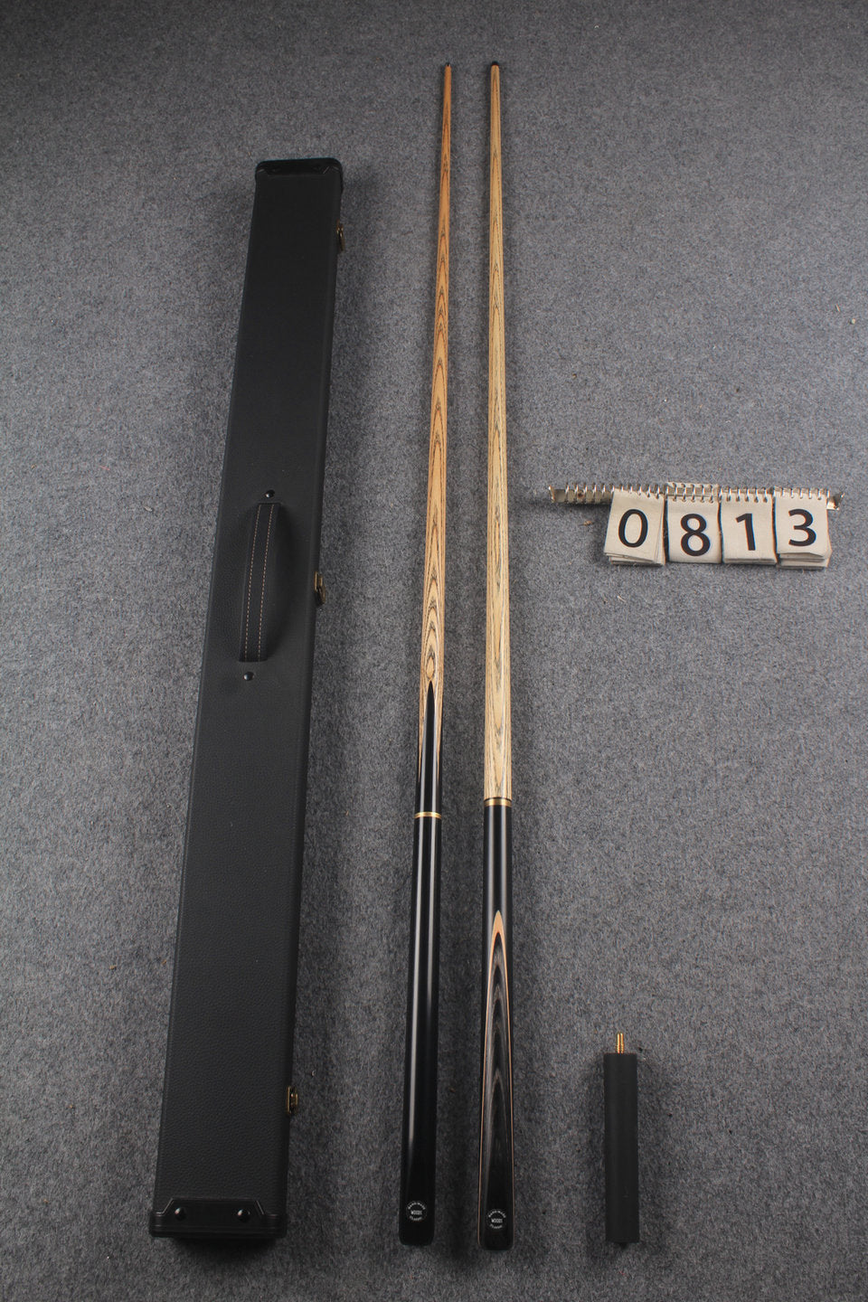 3/4 ASH english pool cue + break cue + case # 813