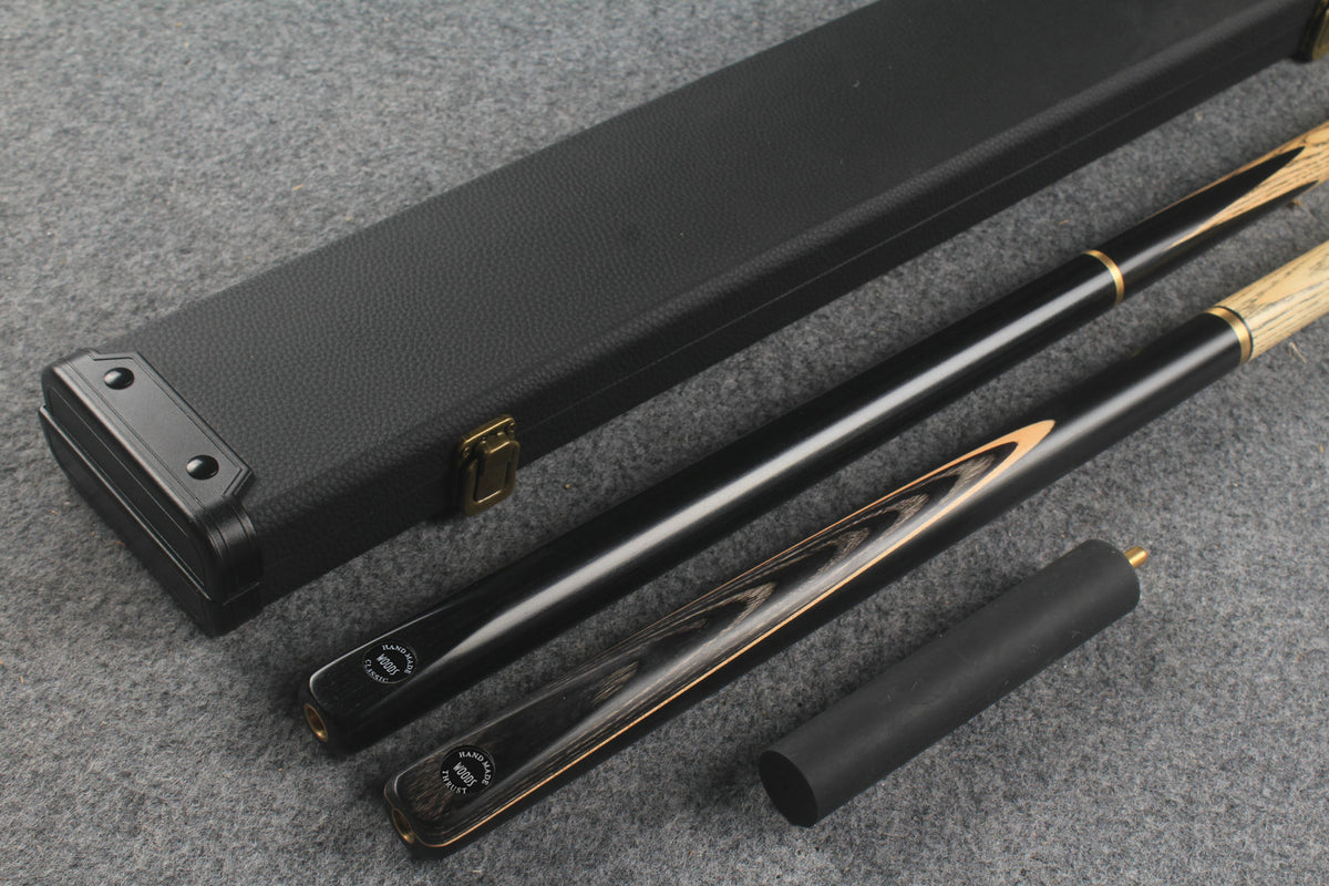 3/4 ASH english pool cue + break cue + case # 813