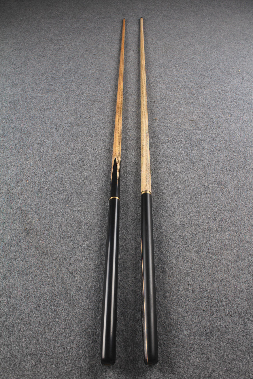 3/4 ASH english pool cue + break cue + case # 813