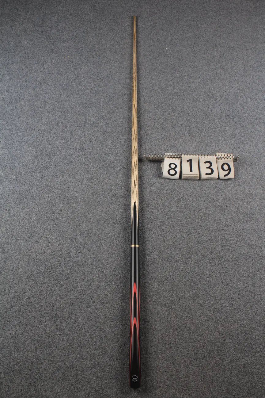 3/4 ASH english pool cue + break cue + case # 8139 WOODS CUES