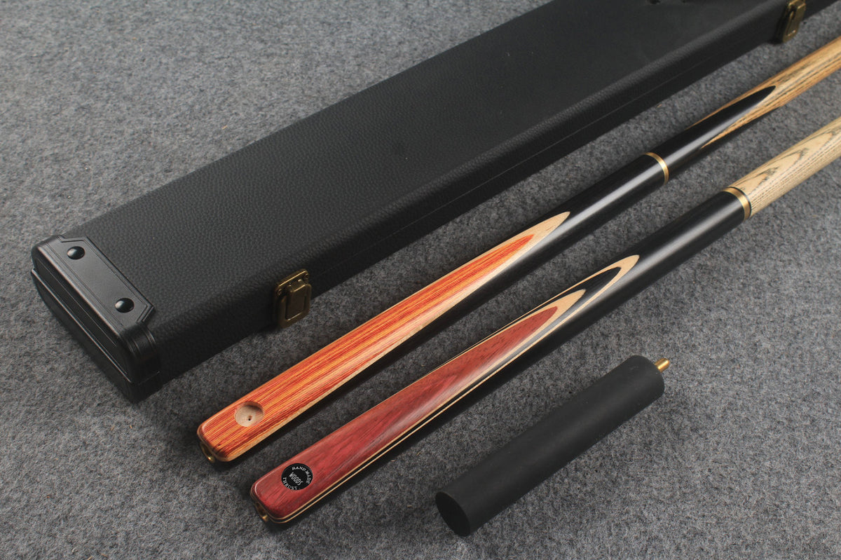 3/4 ASH english pool cue + break cue + case # 815
