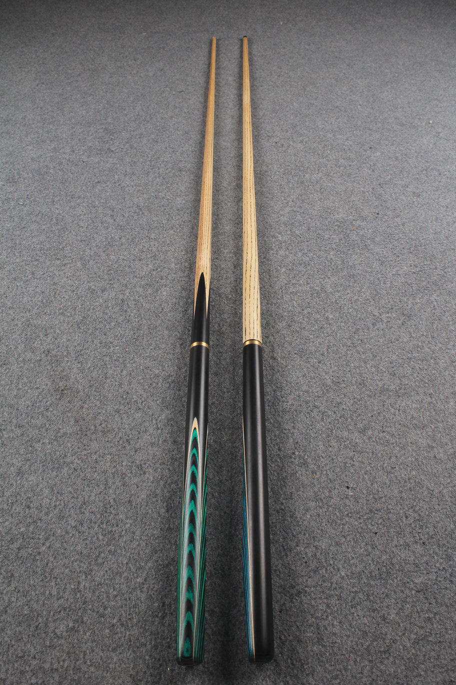 3/4 ASH english pool cue + break cue + case # 816