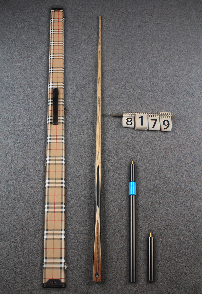 1 piece ash snooker cue # 8179 WOODS CUES