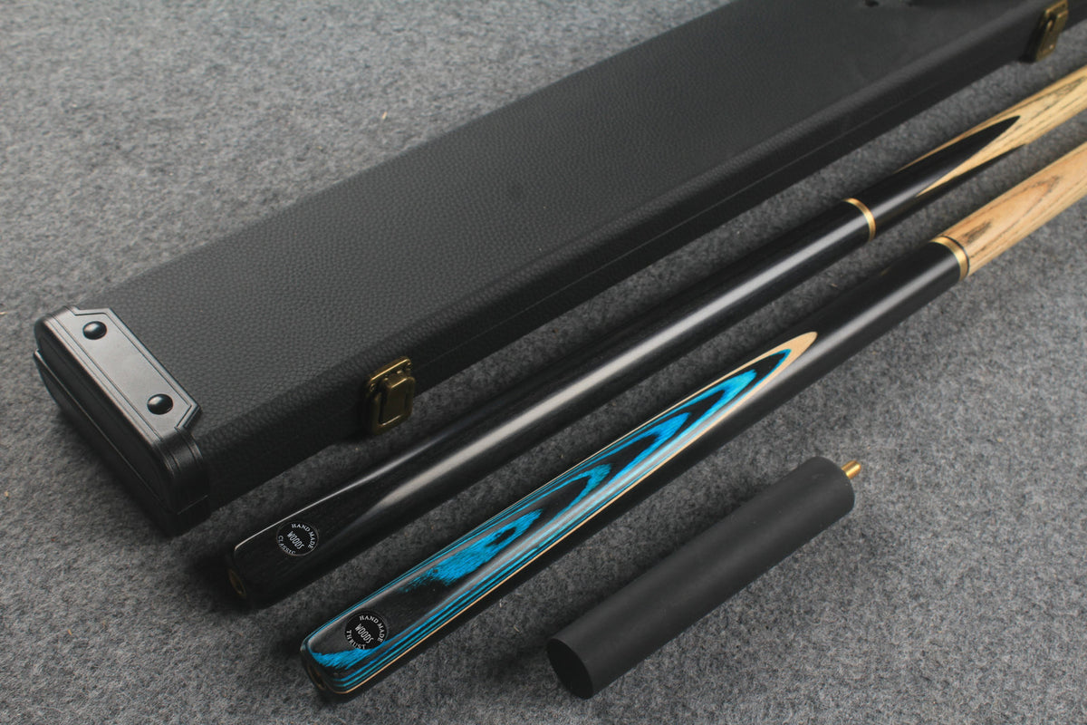3/4 ASH english pool cue + break cue + case # 818