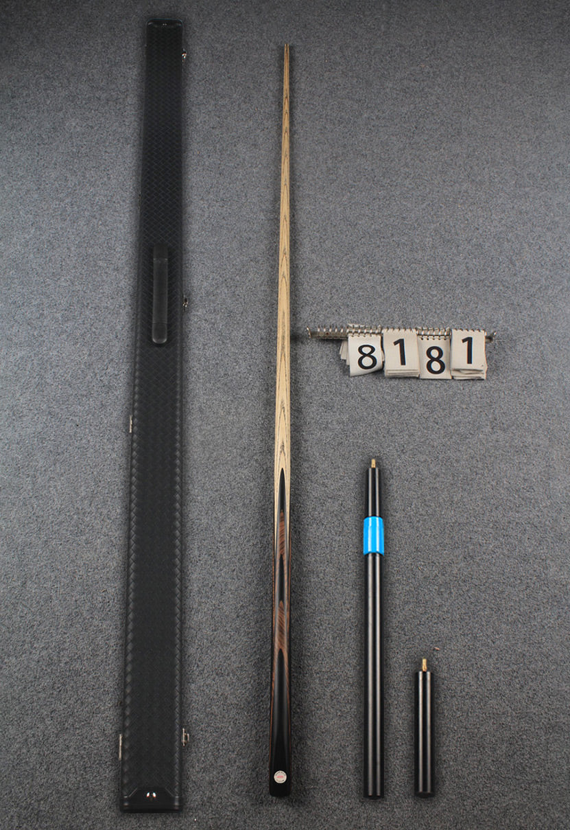 1 piece ash snooker cue # 8181 WOODS CUES